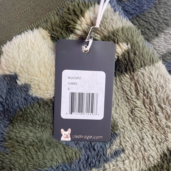 PJ Salvage Fleece Camo Lounge Joggers Pants Size S Small NWT - Picture 3 of 4